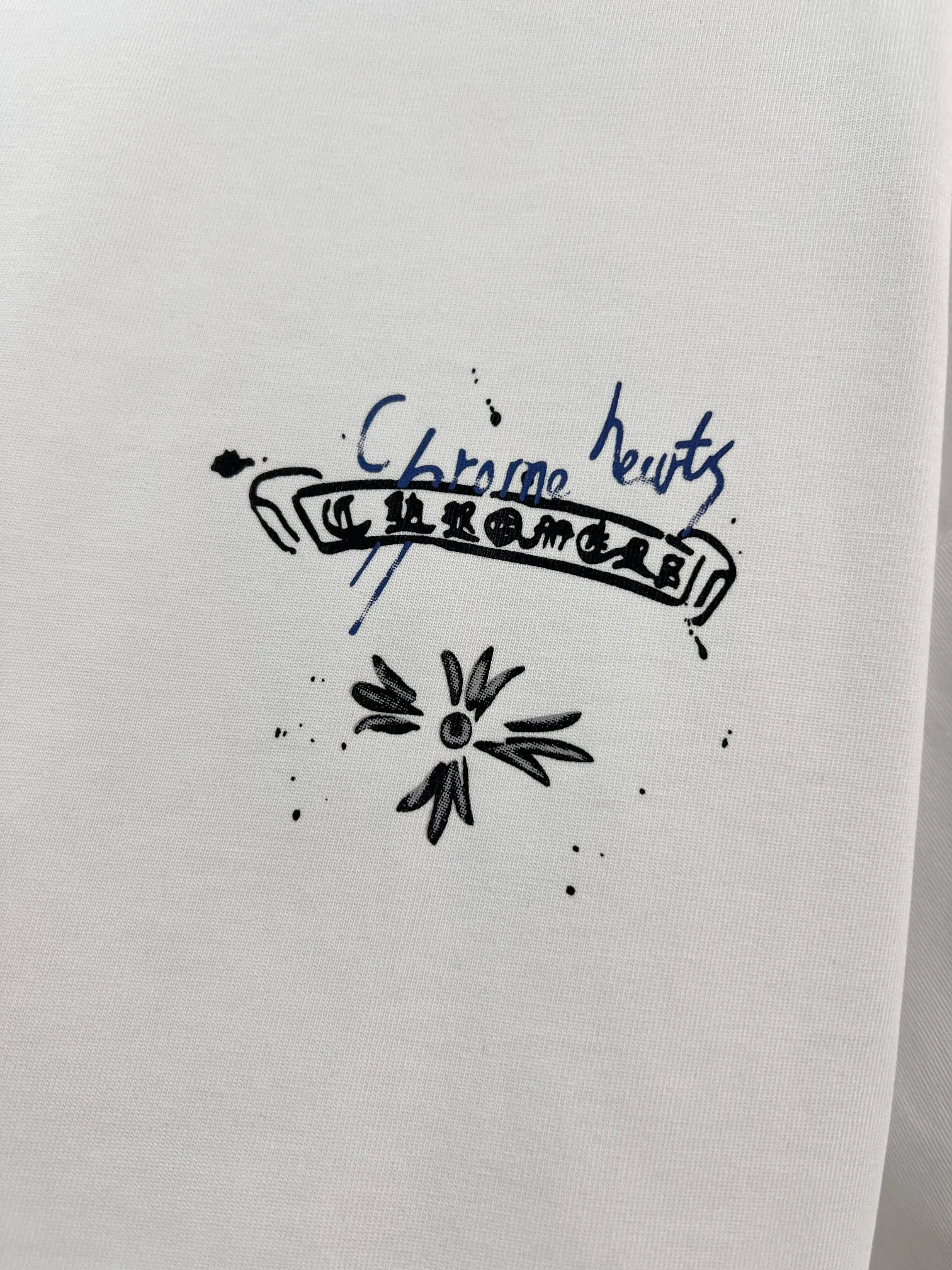 Chrome Hearts/ Quality T Classic LOGO Same Style 2026ss Quality Versatile Quality : Black.White Size：S M L XL